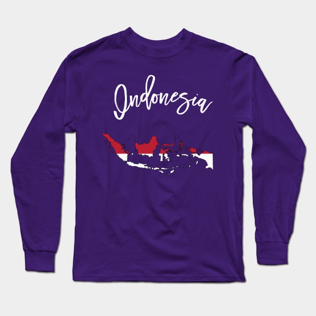 Indonesia Long Sleeve T-Shirt by phenomad